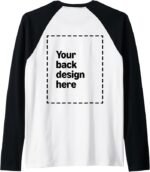 Custom Raglan Baseball T-Shirt – Personalized Front & Back Print with Photo, Logo or Text 10-Item Bundle - Image 2